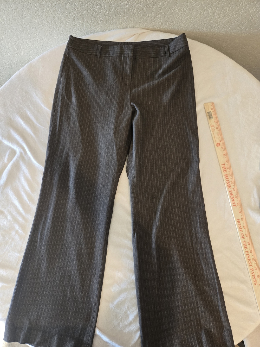 Rafaella Men's Charcoal Pinstripe Dress Pants Size 16
